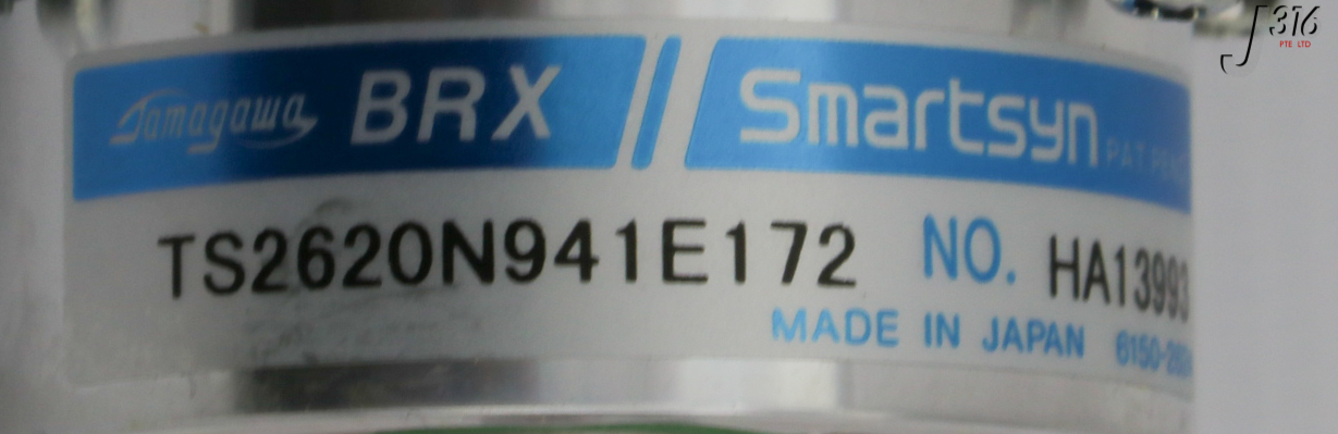 30770 TAMAGAWA SEIKI AC SERVO MOTOR, TS2620N941E172 (NEW
